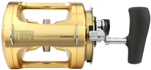 Shimano Tiagra 80 WA Fishing Reel  - 2 Speed Game Reel - Image 7