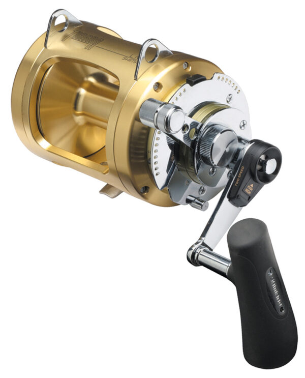 Shimano Tiagra 50W LRSA Fishing Reel - 2 Speed Game Reel