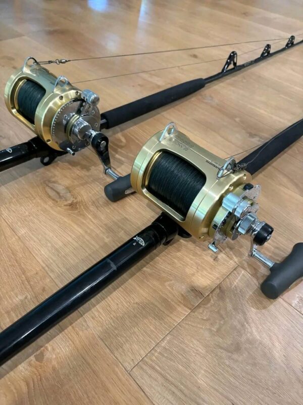 Shimano Tiagra 50W Two-Speed Reels with Crowder Two-Piece Rods - Image 2